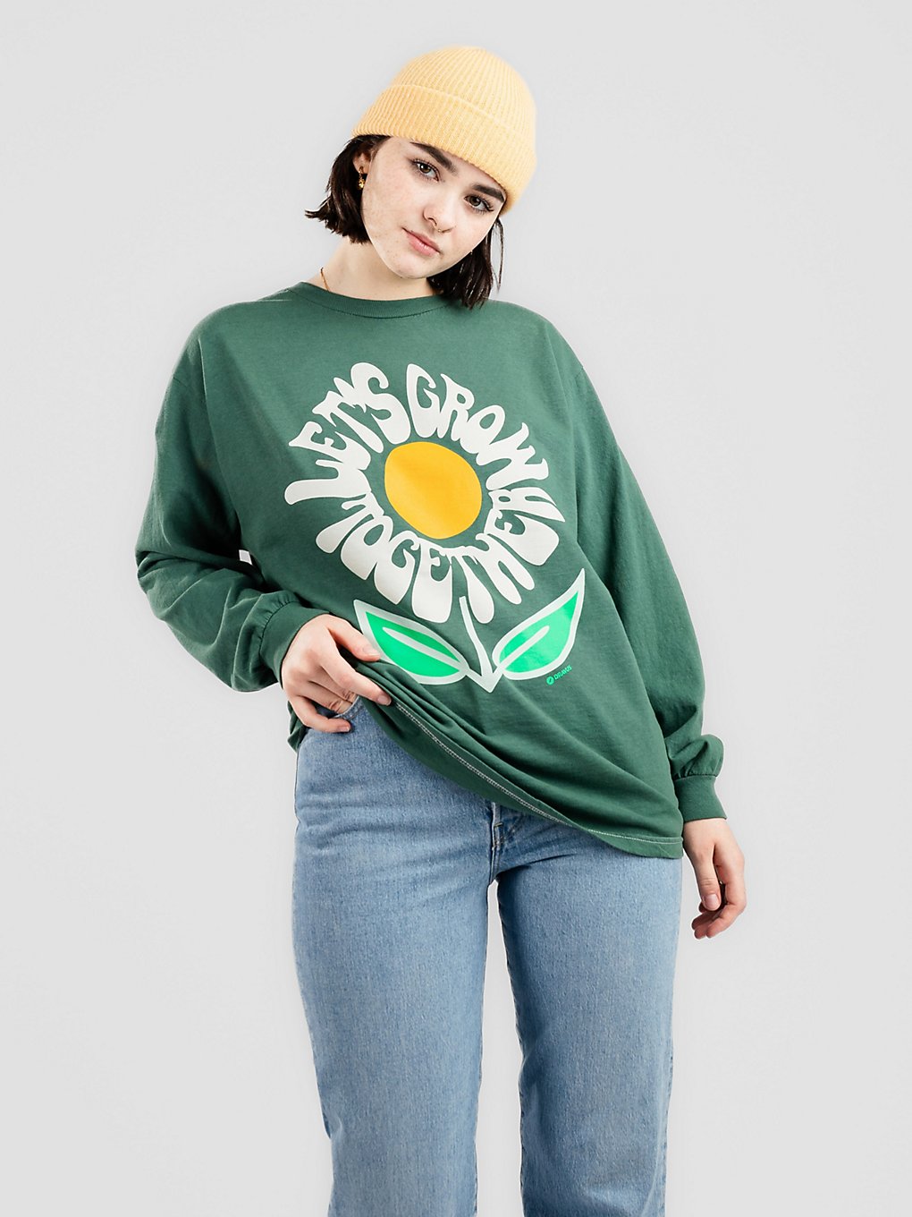 Dravus Full Bloom Longsleeve groen