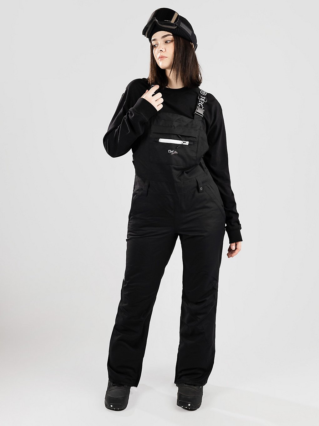 Coal North Twin Bib broek zwart