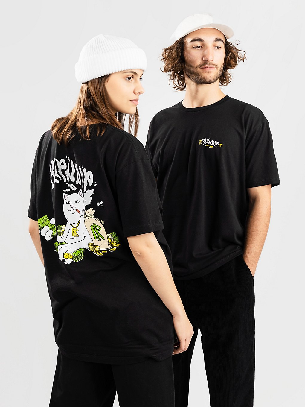 RIPNDIP Money Man T-Shirt zwart