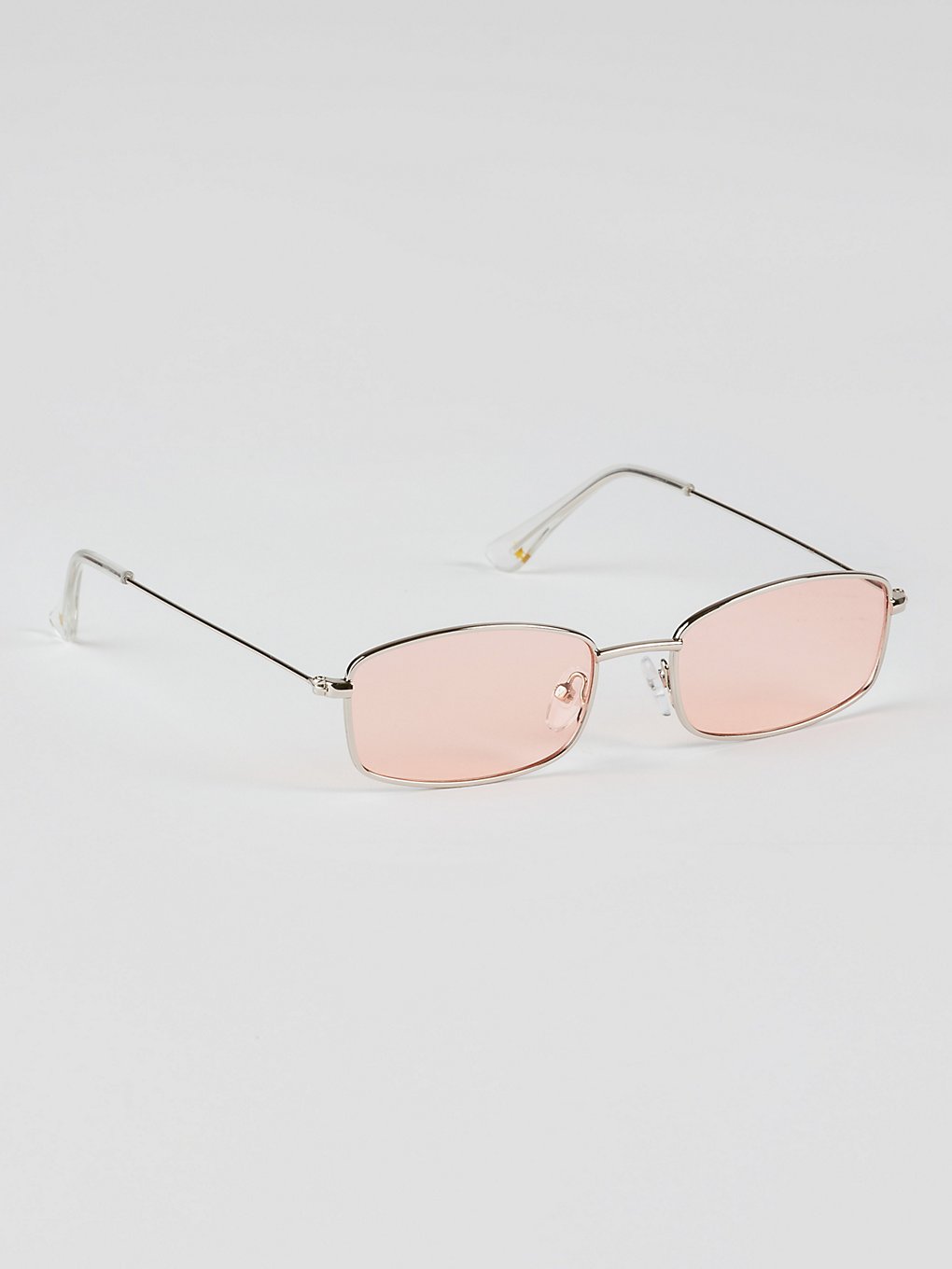 Glassy Rae Polarized Silver/Pink Mirror Zonnebril roze