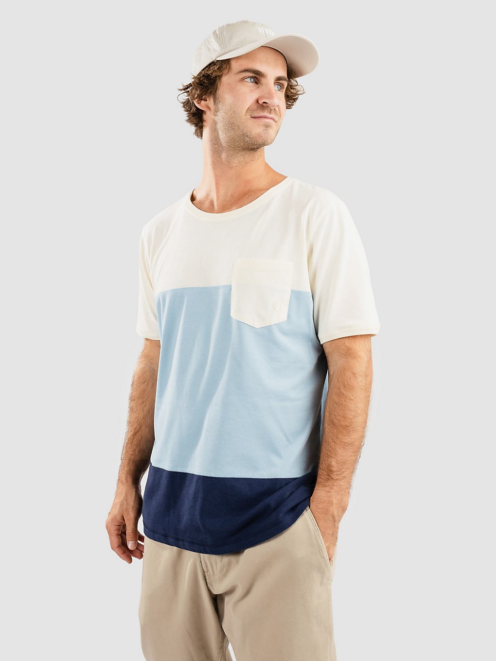 Kazane Erik T-Shirt blauw