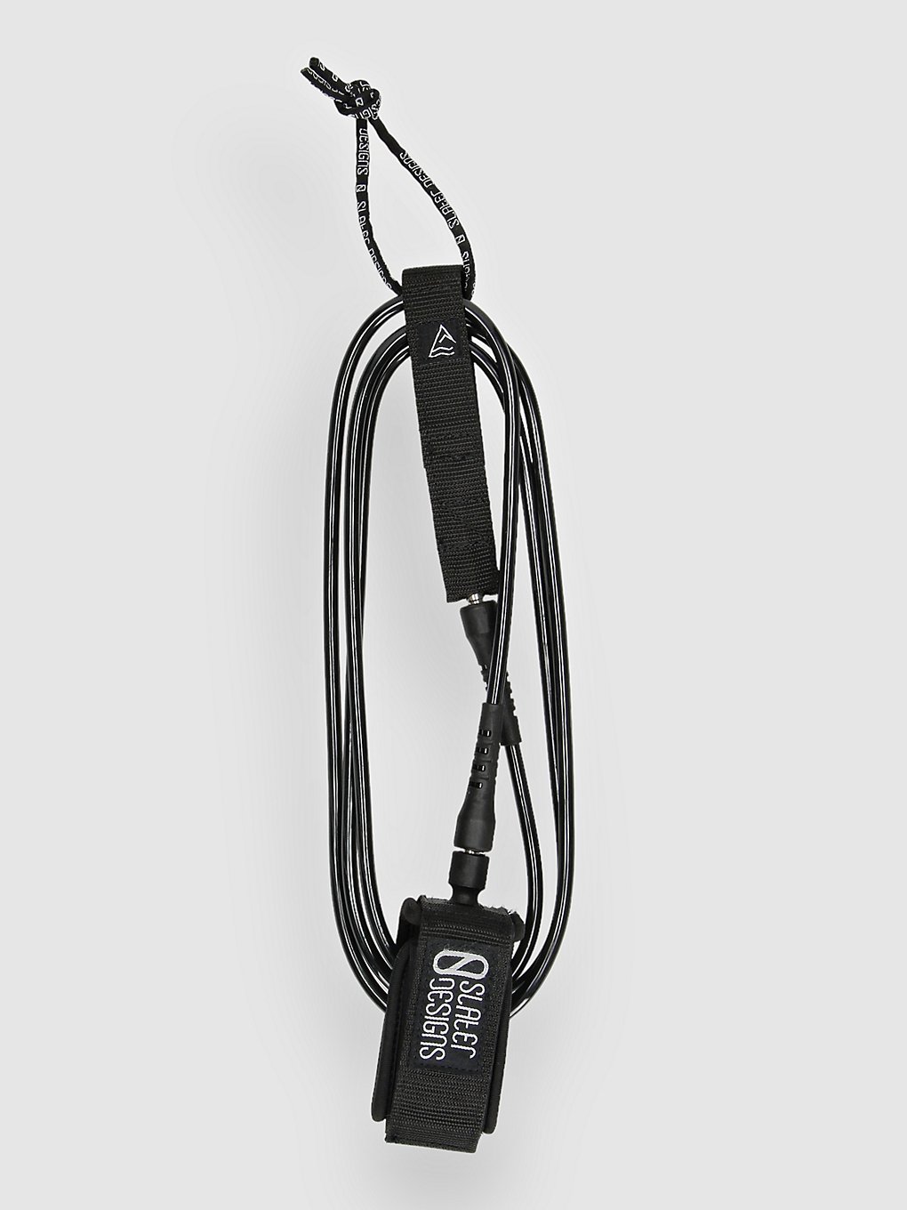 Slater Designs 7' Regular Leash zwart