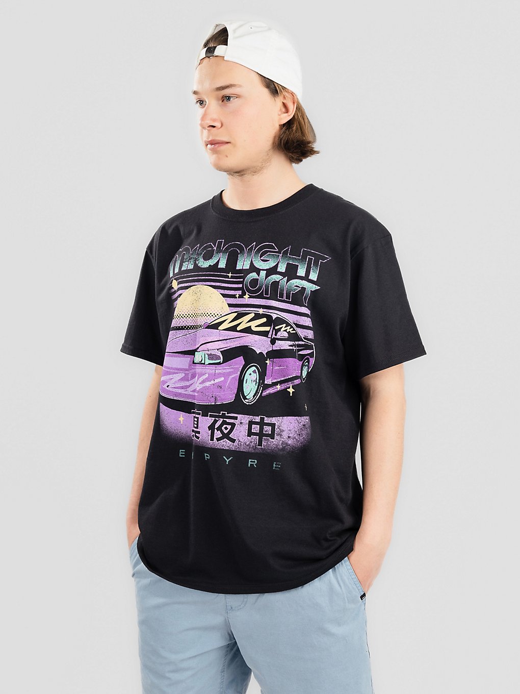 Empyre Midnight Drift T-Shirt zwart