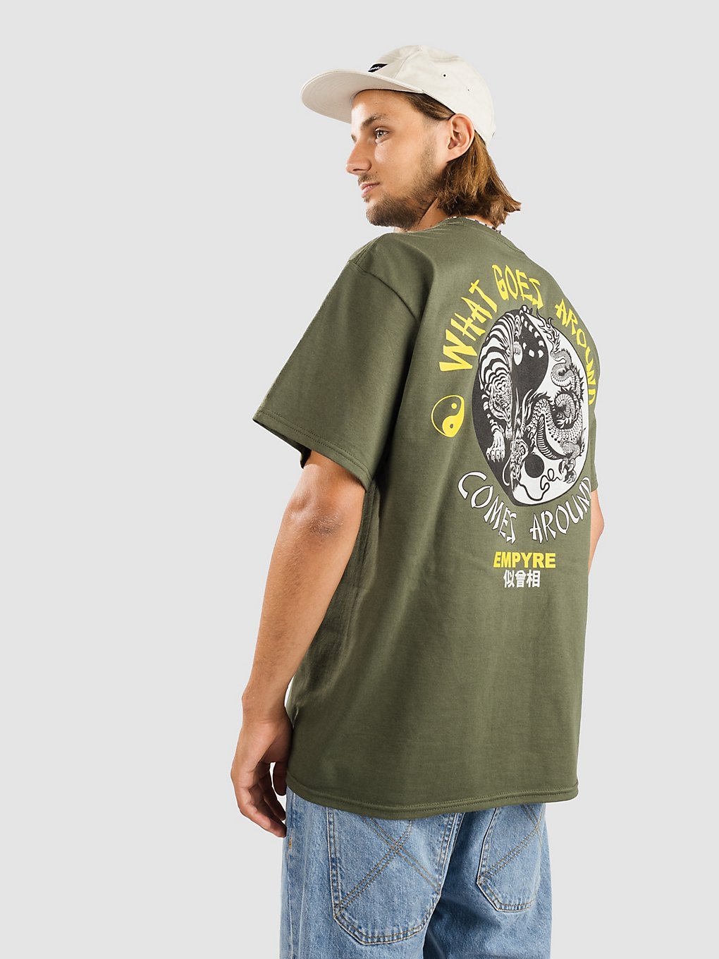 Empyre Goes Around Comes T-Shirt groen