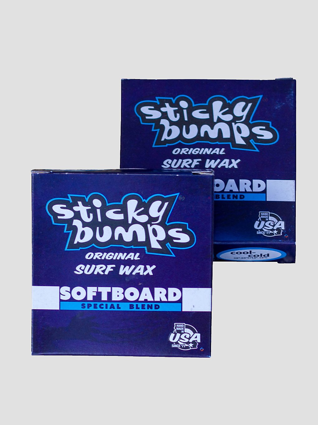 Sticky Bumps Softboard Cool/Cold Surf wax patroon