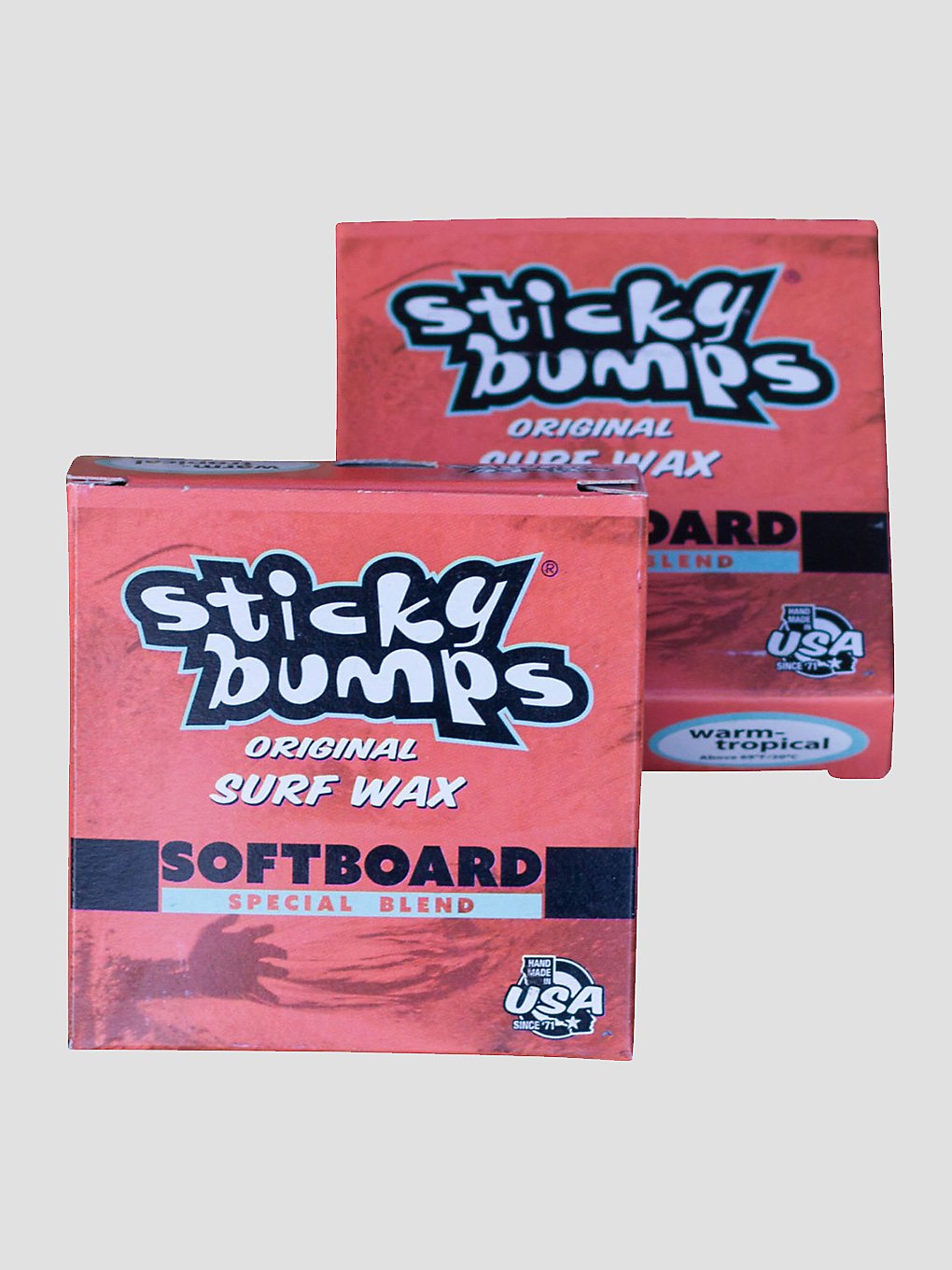 Sticky Bumps Softboard Warm/Tropical Surf wax patroon
