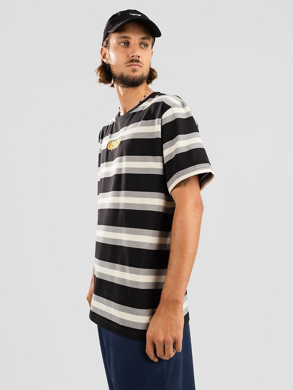 Empyre Burner Stripe T-Shirt zwart