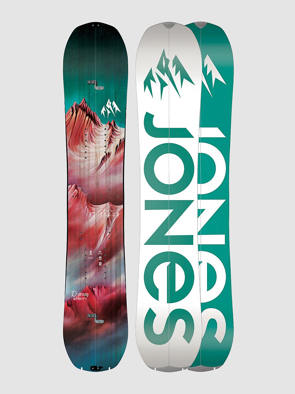 Jones Snowboards Dream Weaver 142 2023 Splitboard patroon