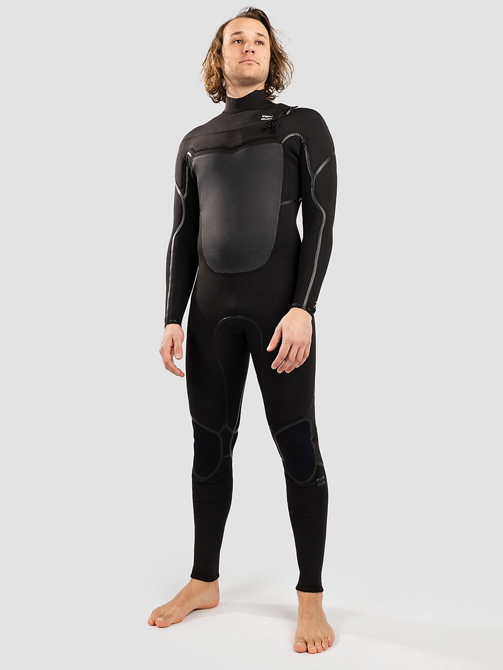 Billabong Absolute Plus 4/3 Chest Zip Wetsuit zwart