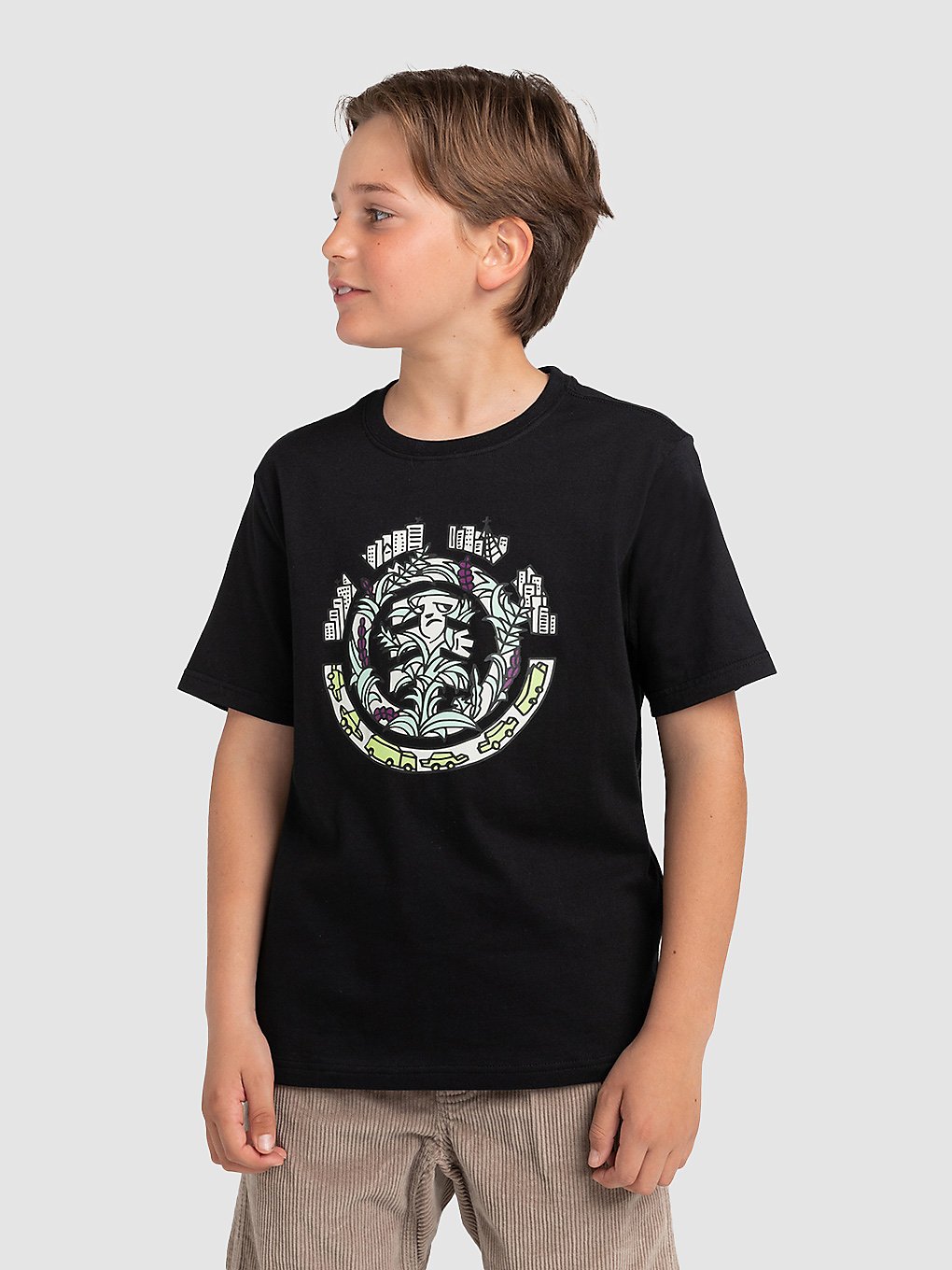 Element In The City Icon T-Shirt zwart