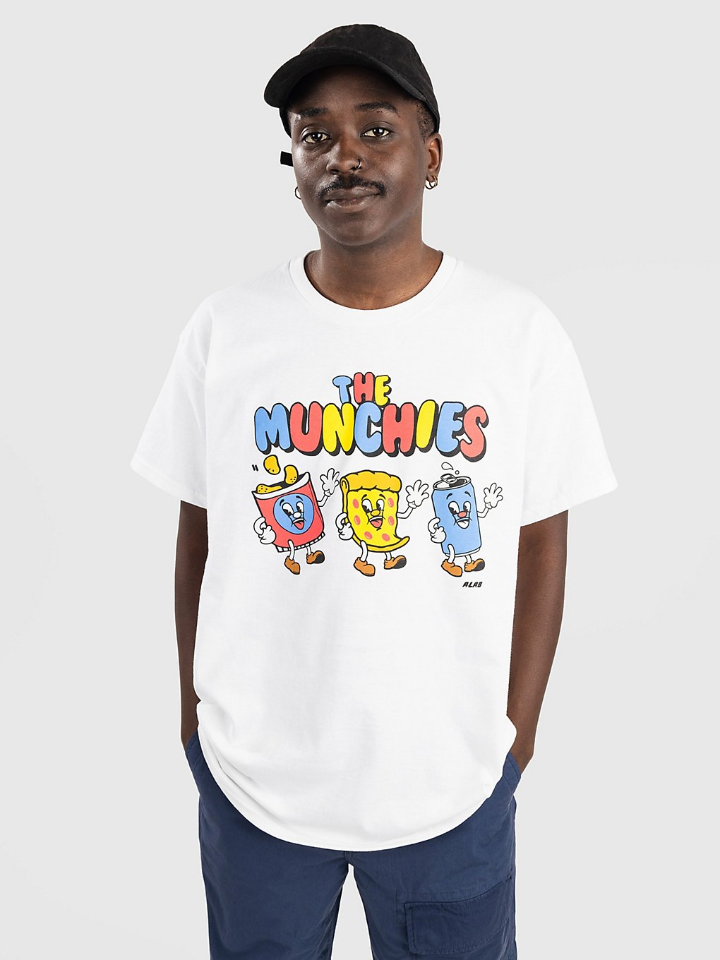 A.Lab Munchies T-Shirt wit