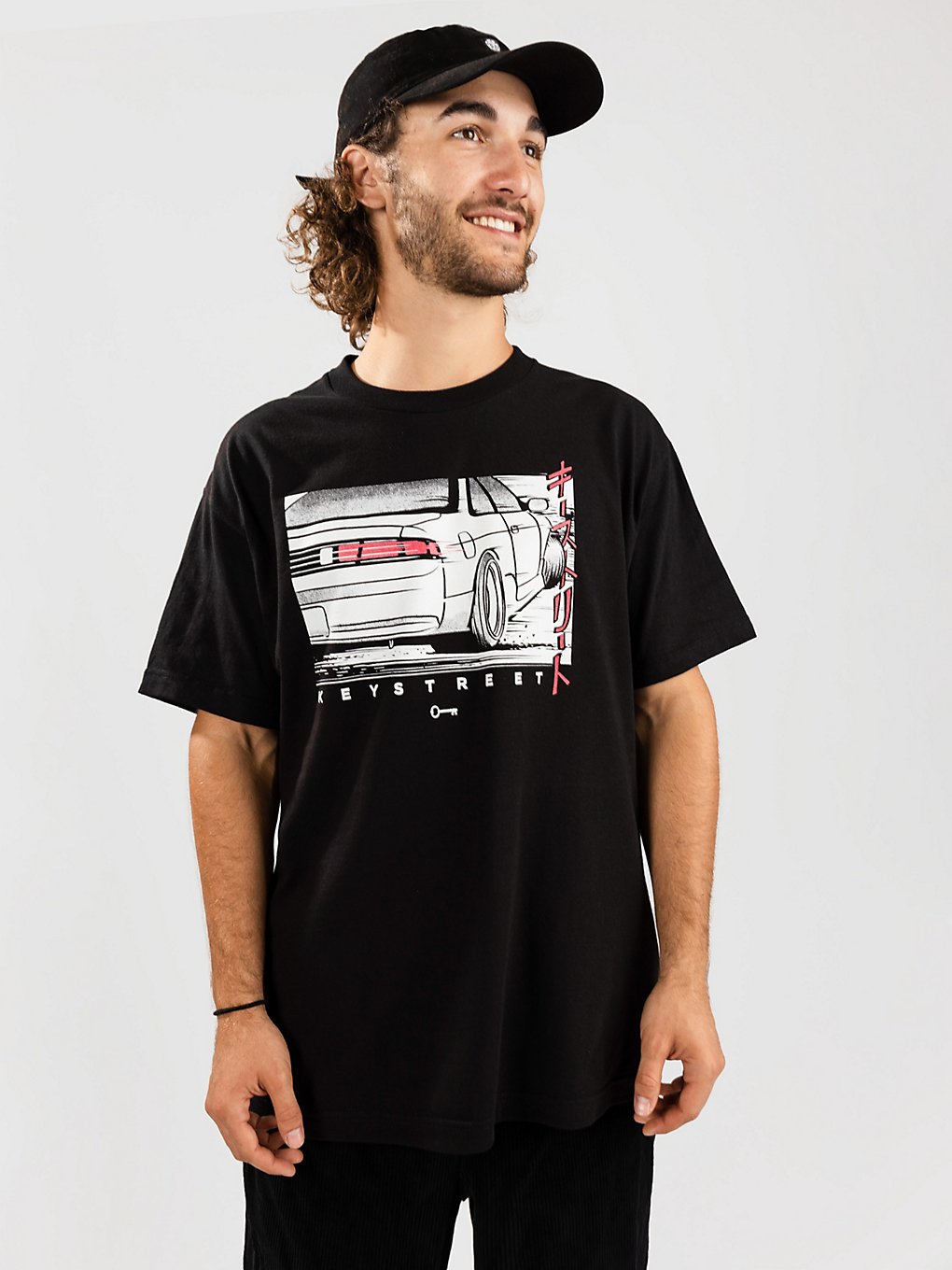 Key Street Driftin T-Shirt zwart