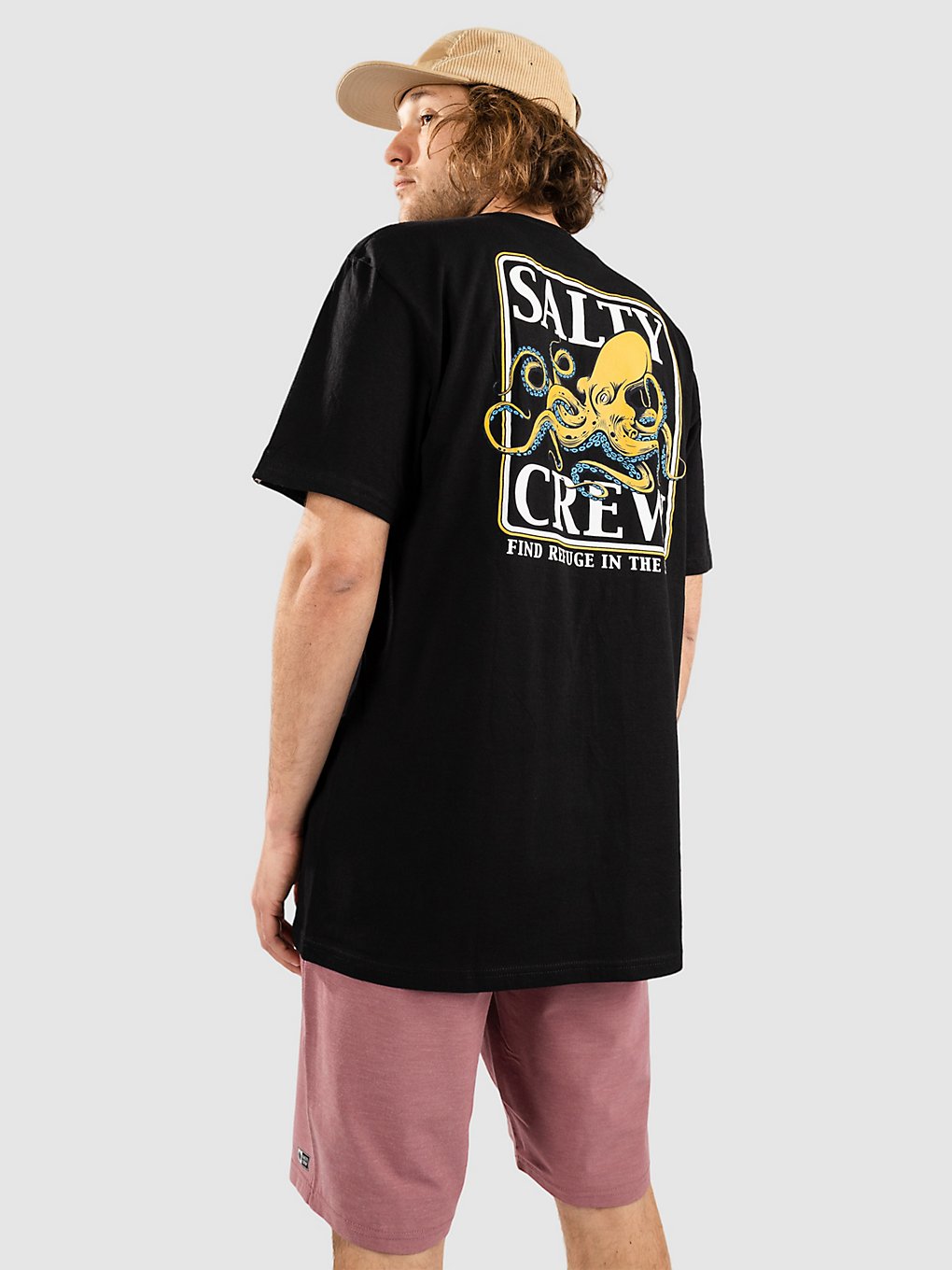 Salty Crew Ink Slinger Standard T-Shirt zwart