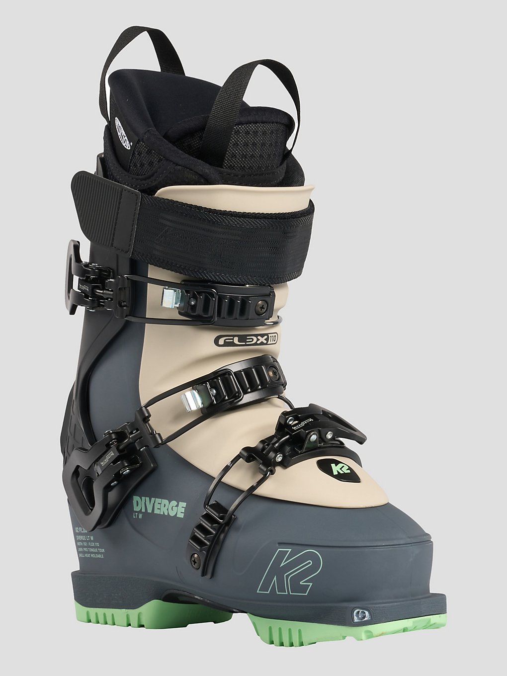 K2 FL3X Diverge LT W 2023 Ski schoenen grijs