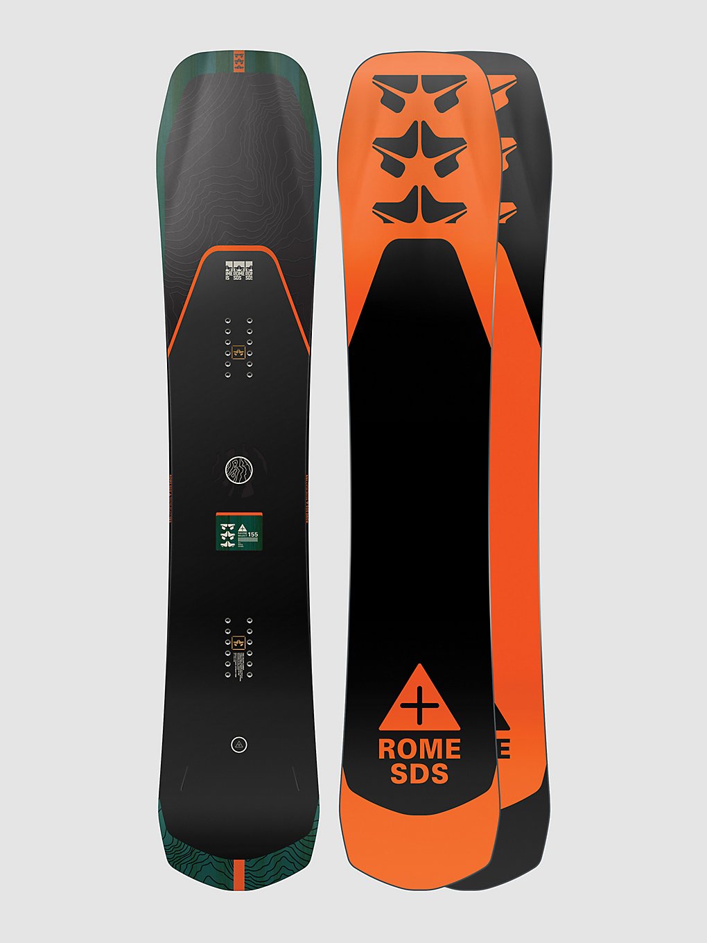 Rome Ravine Select 162 2023 Snowboard patroon