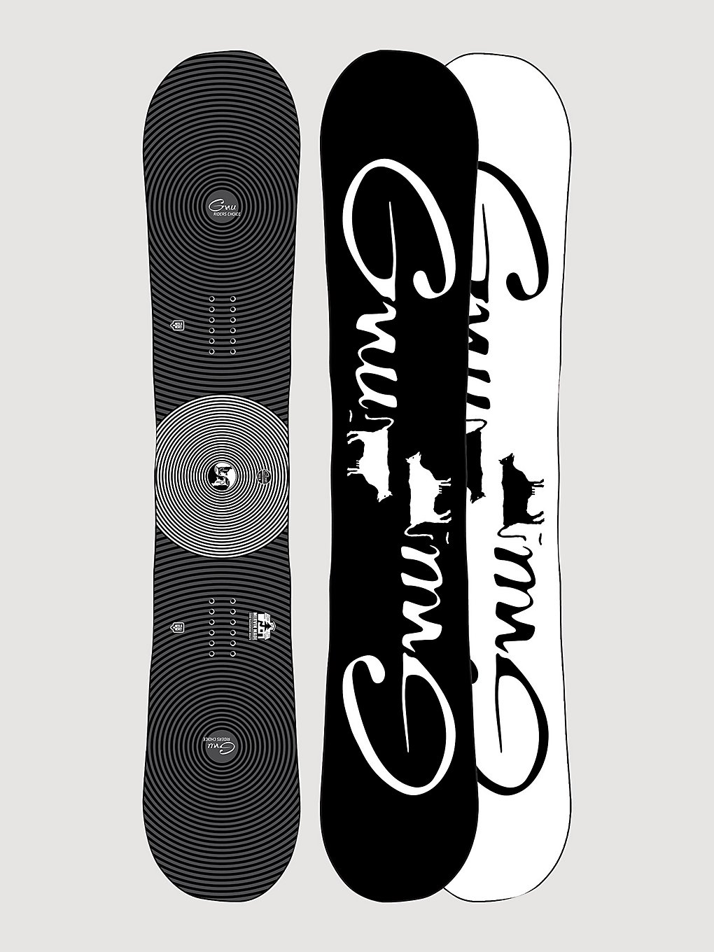 Gnu Riders Choice 162W 2023 Snowboard grijs