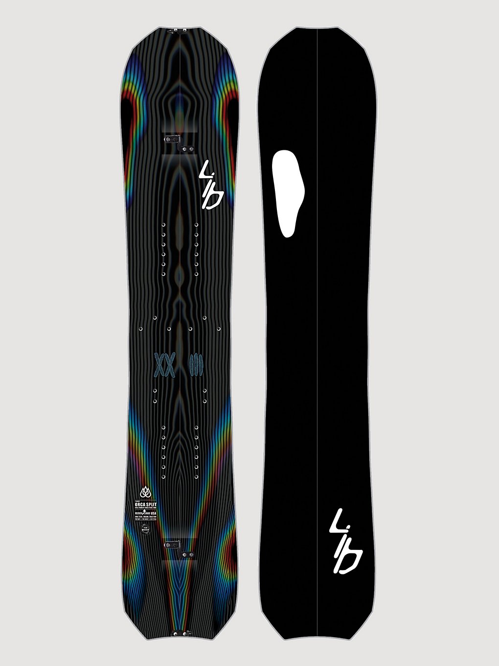 Lib Tech Orca 150 2023 Splitboard zwart