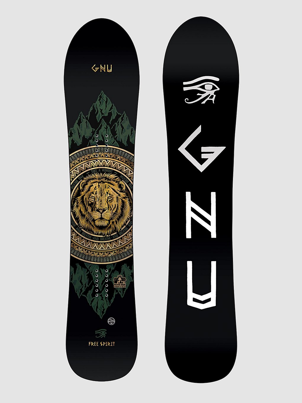 Gnu 148 2023 Snowboard zwart