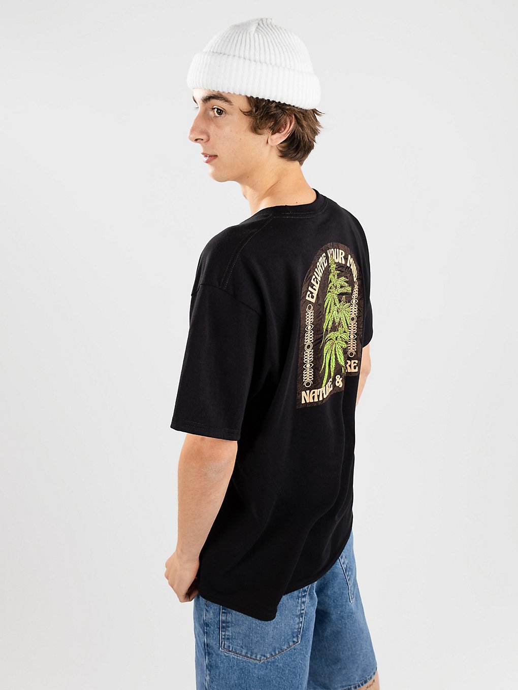 Dravus Hemp T-Shirt zwart