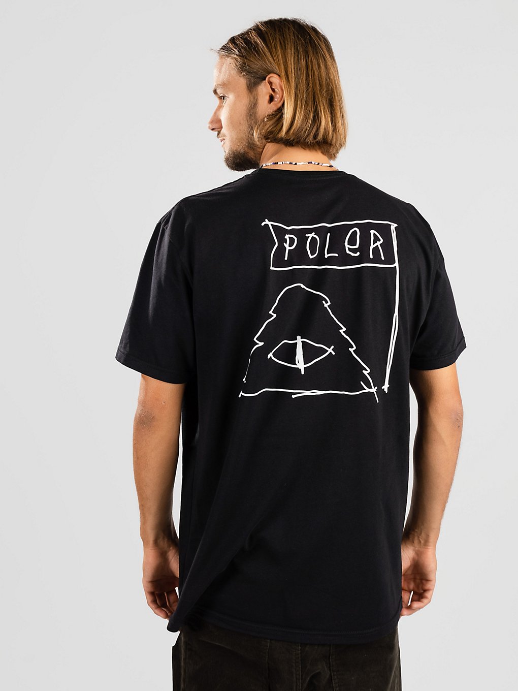 Poler Scribble T-Shirt zwart