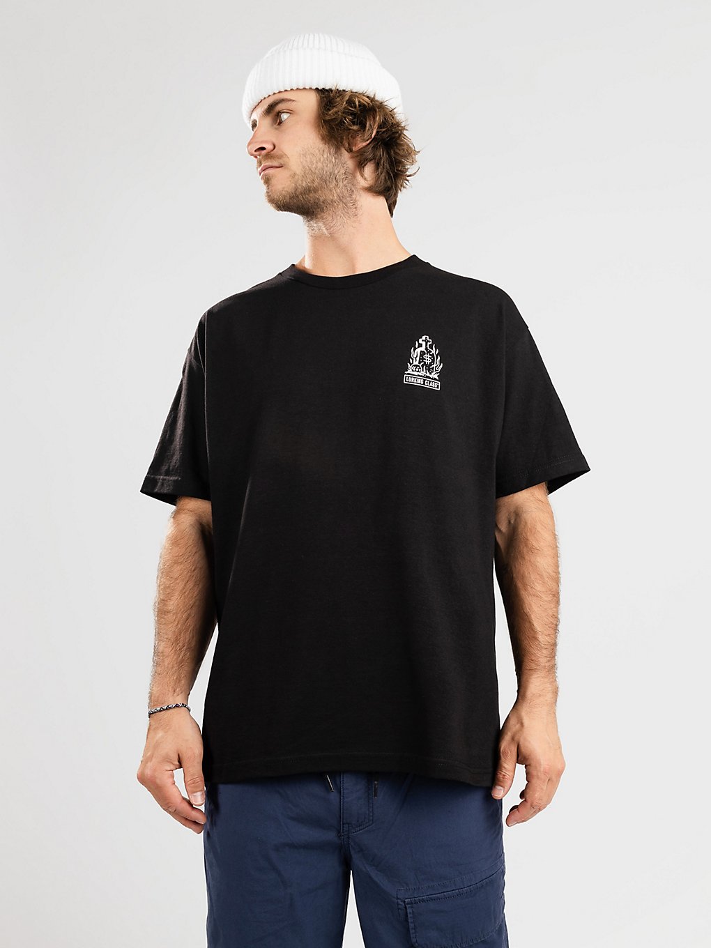 Lurking Class Want Less T-Shirt zwart