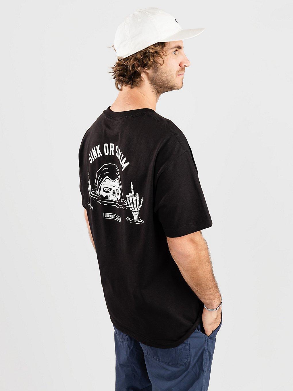 Lurking Class Sink Or Swim T-Shirt zwart