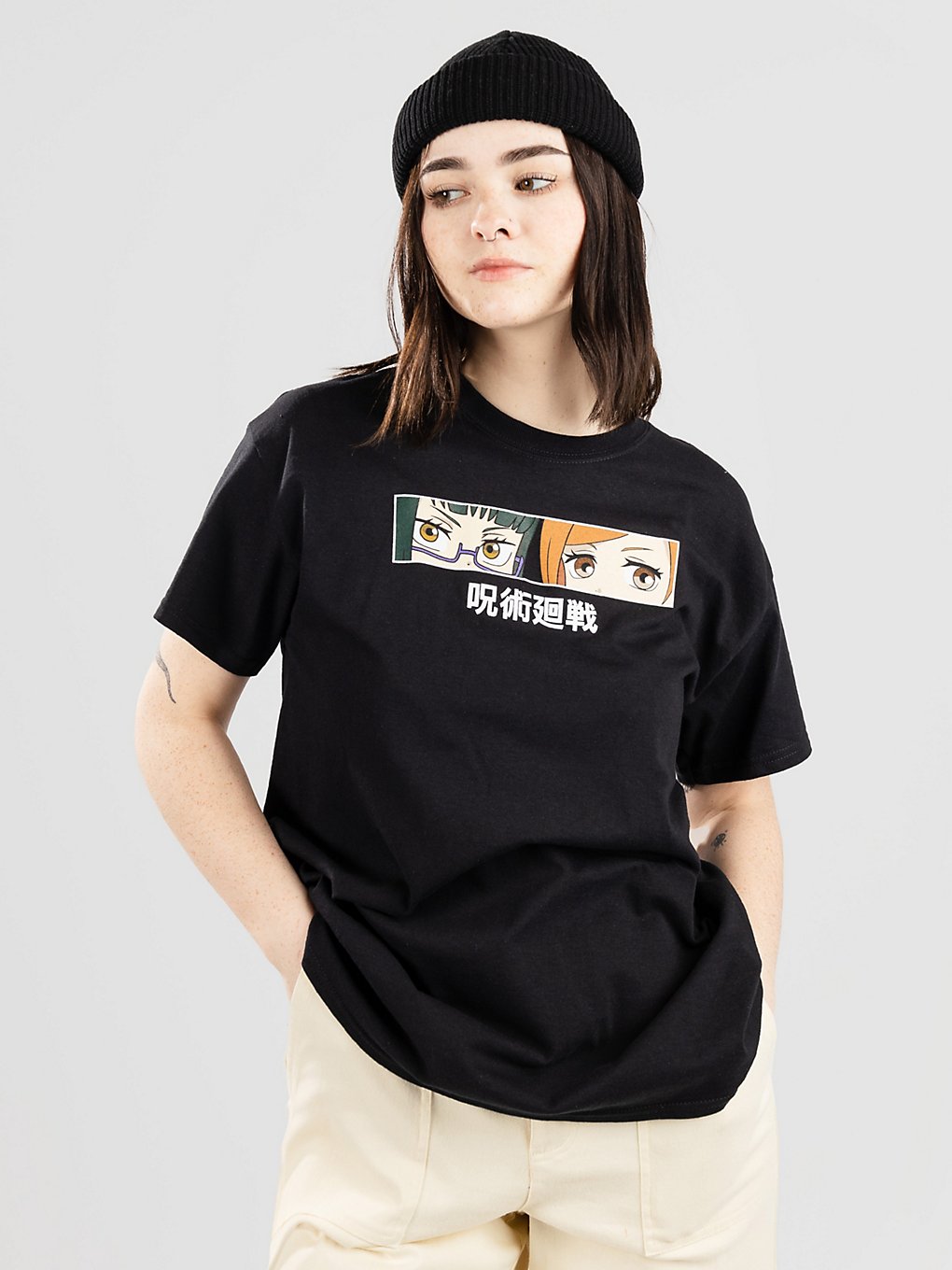 Episode X Jujutsu Kaisen Friends T-Shirt zwart