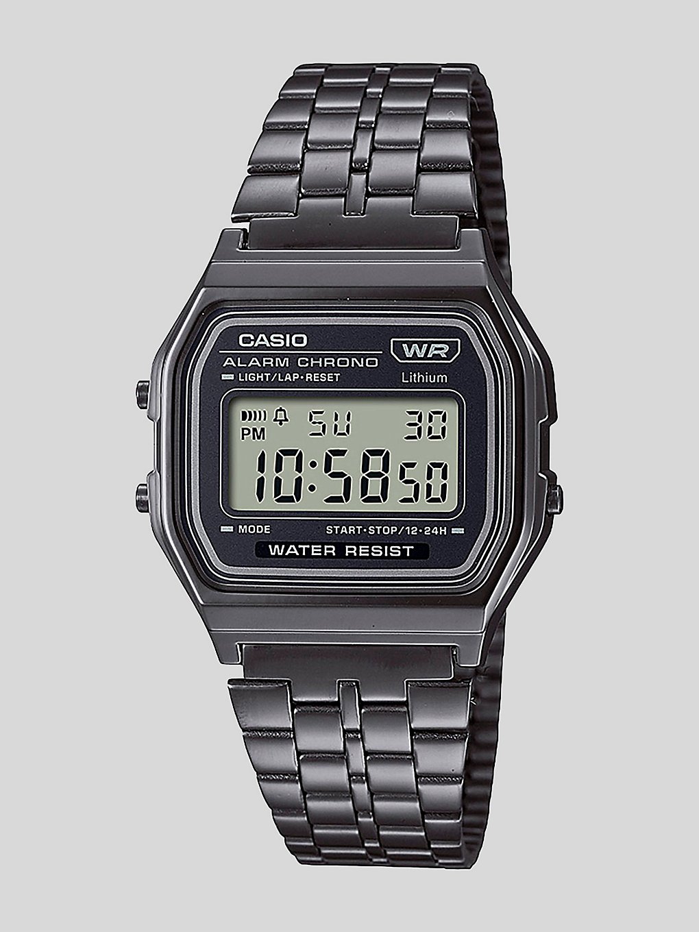Casio A158WETB-1AEF Horloge zwart