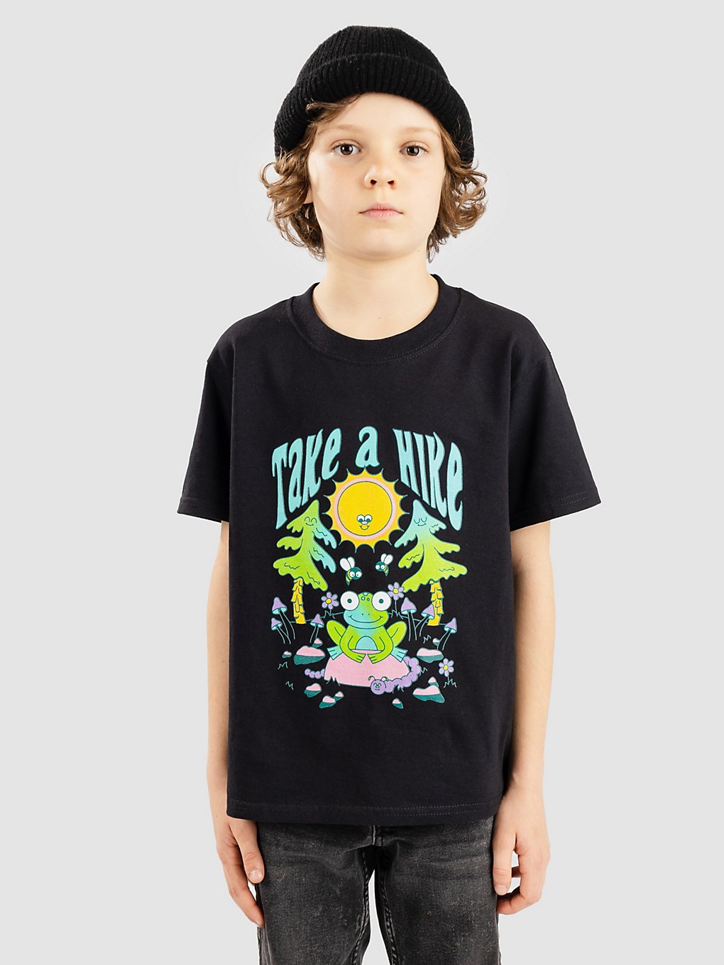A.Lab Take A Hike T-Shirt zwart