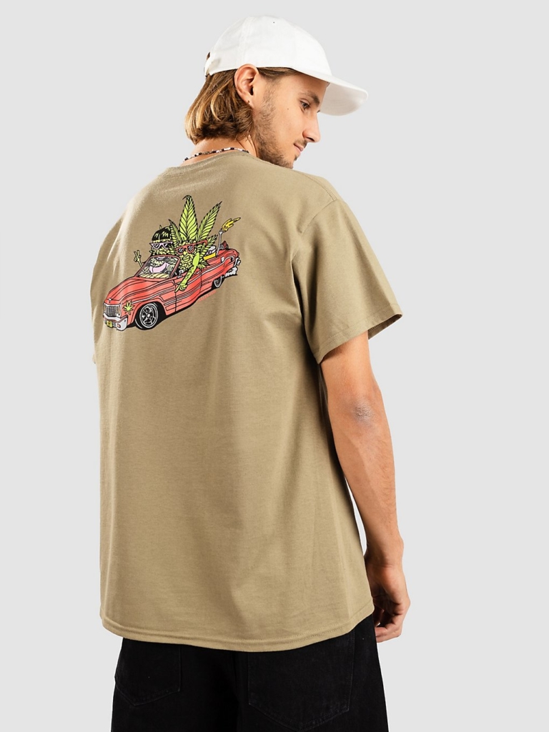Killer Acid Later hoeders T-Shirt bruin