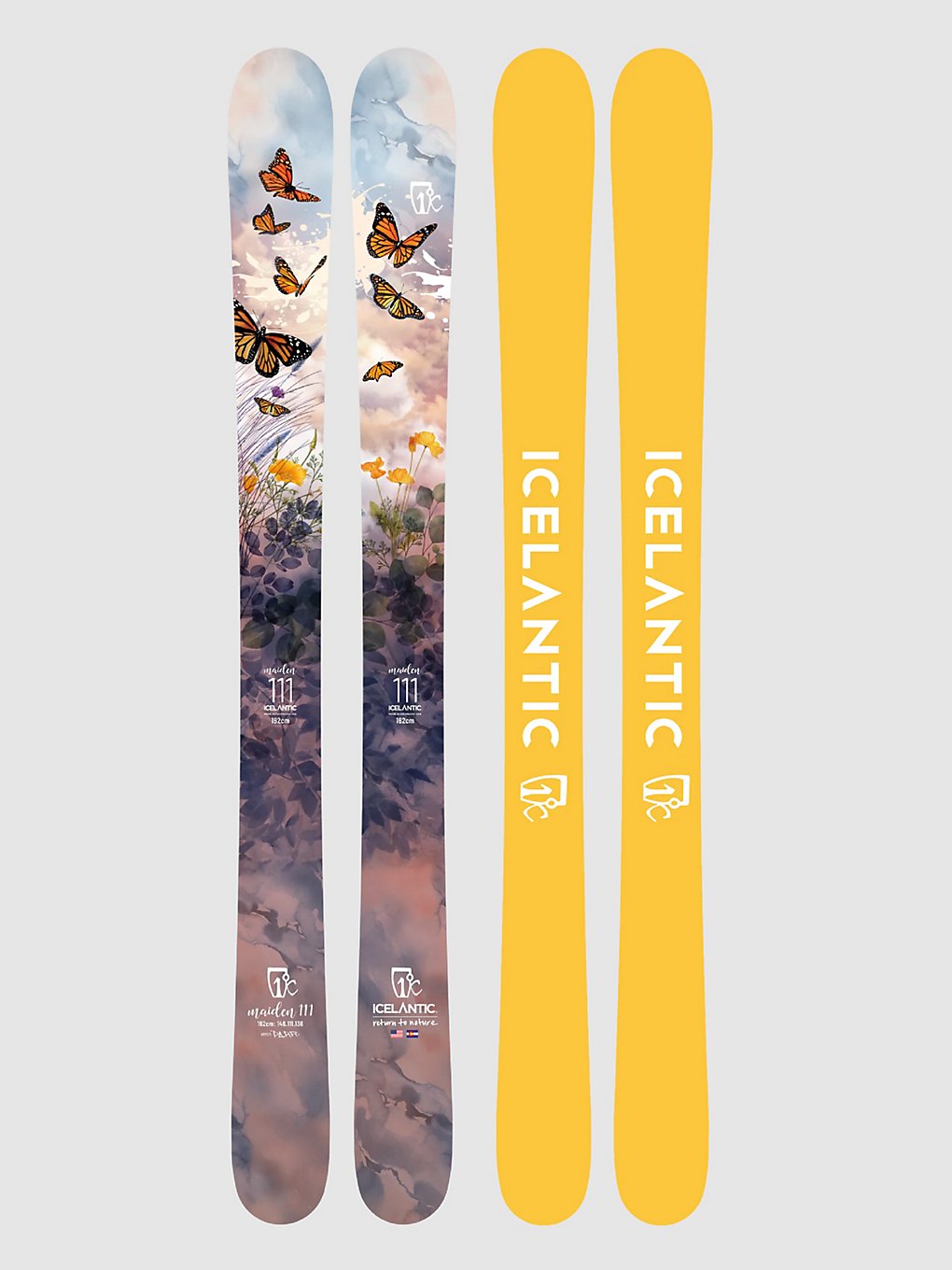 Icelantic Maiden 111 177cm 2023 Ski patroon