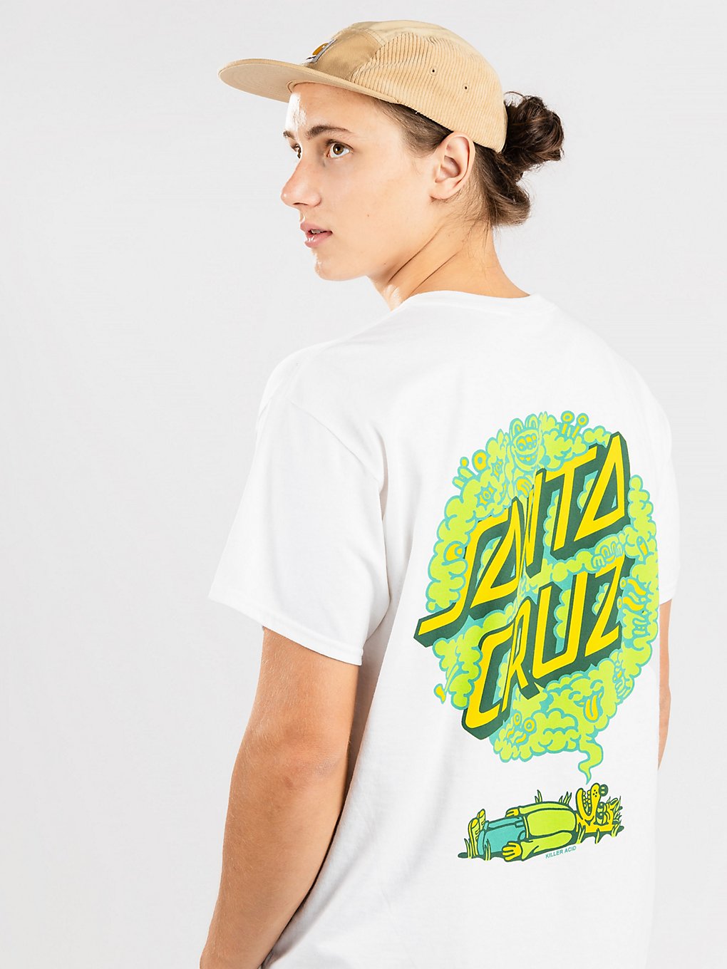 Killer Acid X Santa Cruz Puff Dot T-Shirt wit