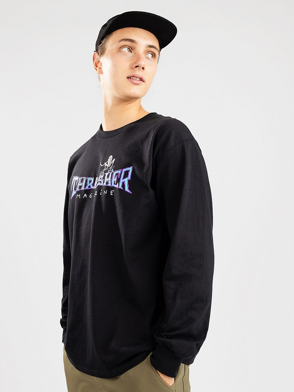 Thrasher Gonz Thumbs Up Longsleeve zwart