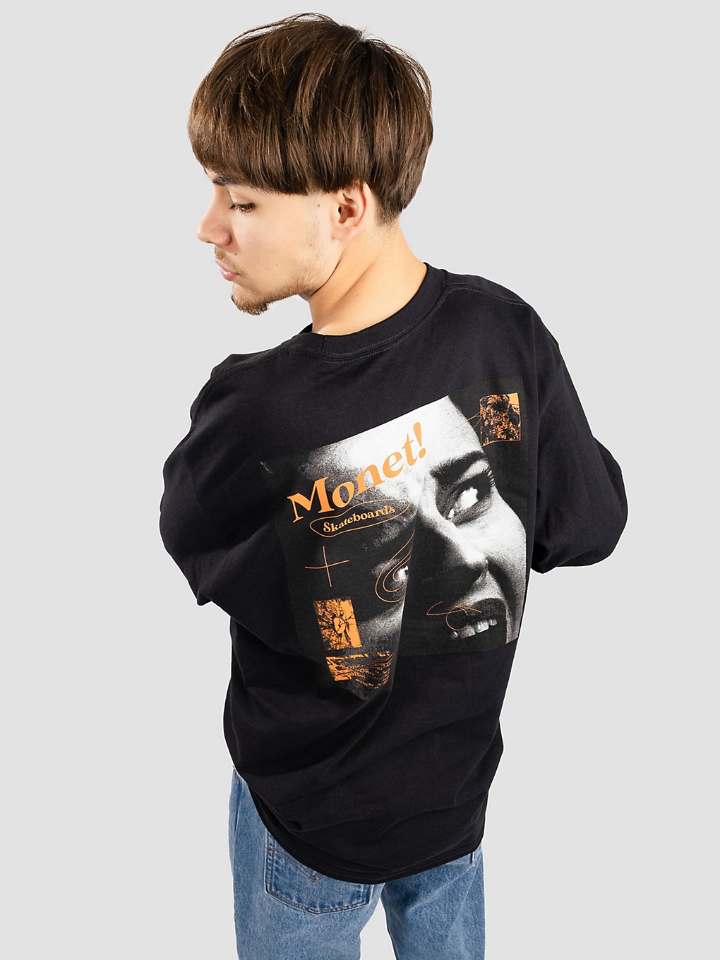 Monet Skateboards Mixtape Vol 1 Longsleeve zwart