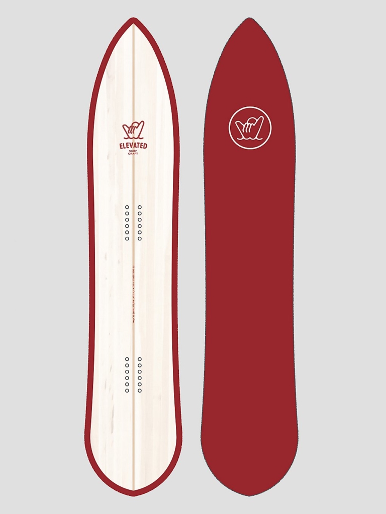 Elevated Surf Craft Shortboard 5’0 / 152,5 2024 Snowboard wit