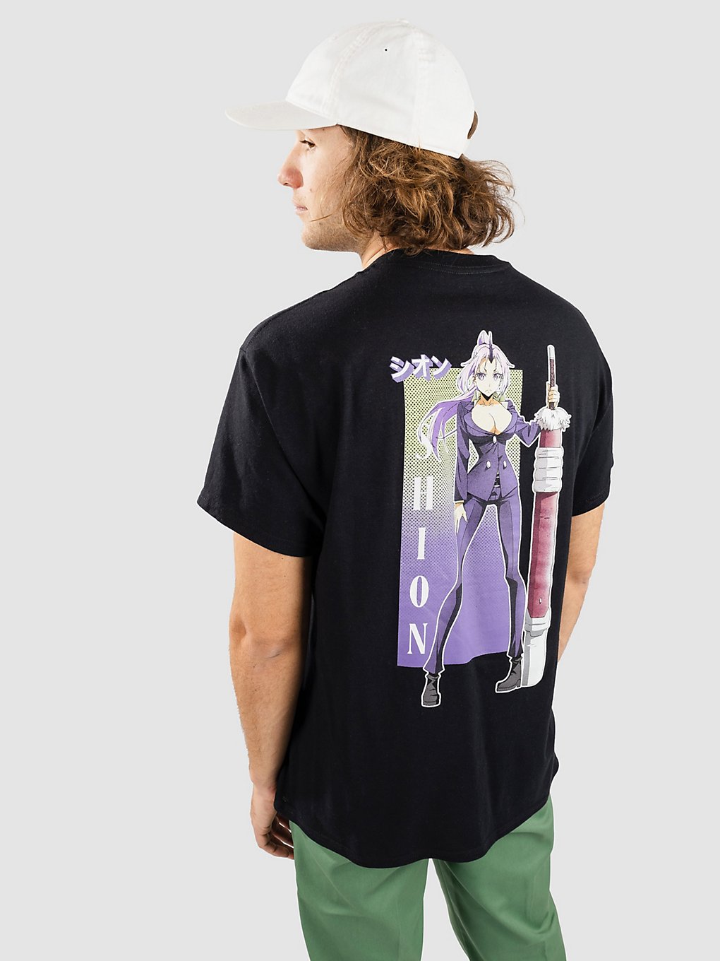 Episode X Jujutsu Kaisen Shion Stance T-Shirt zwart