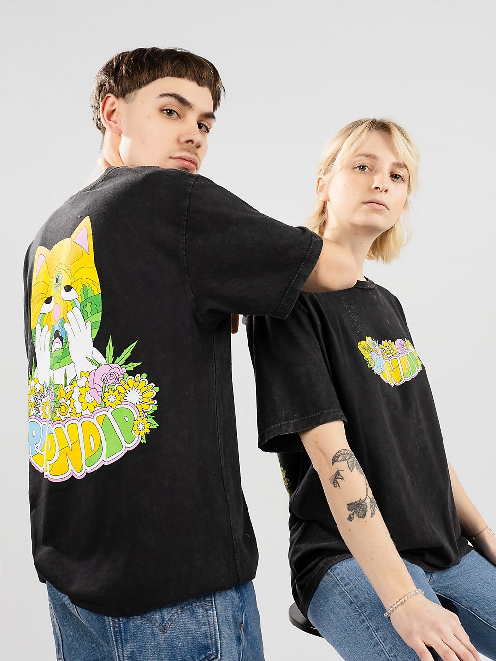 RIPNDIP Pretty Sad T-Shirt zwart