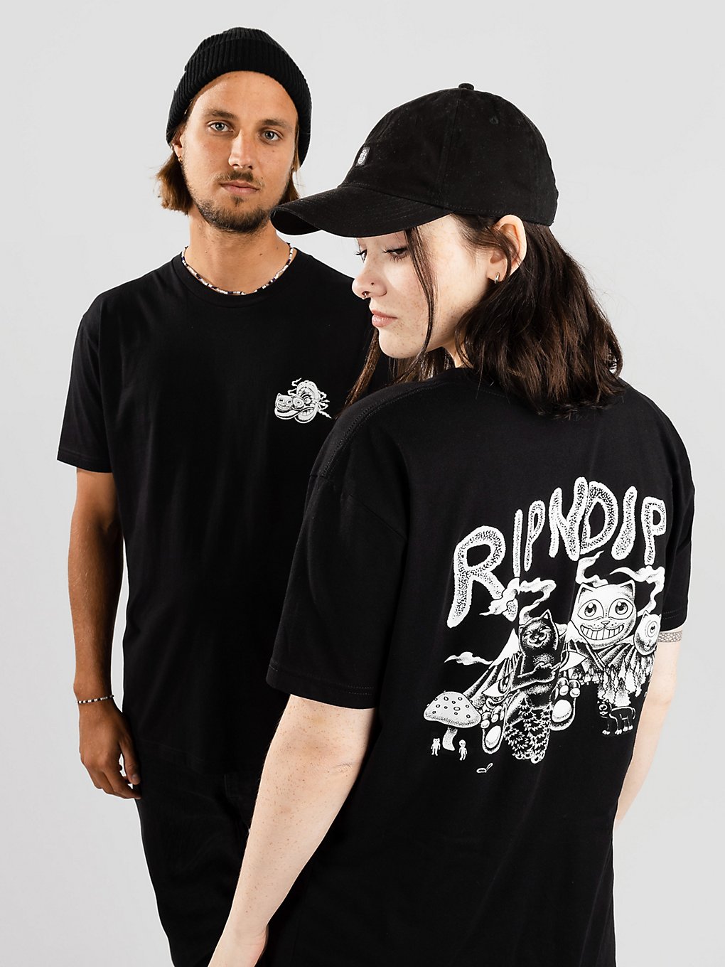 RIPNDIP Dark Twisted Fanatsy T-Shirt zwart