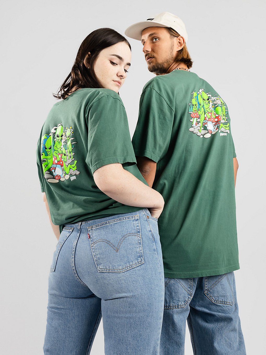 RIPNDIP Space Gang T-Shirt groen