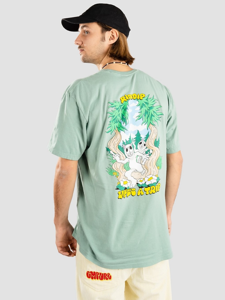 RIPNDIP Life’S A Trip T-Shirt groen