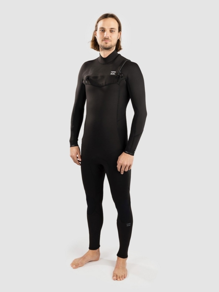 Billabong Absolute 4/3 Chest Zip Full GBS Wetsuit zwart