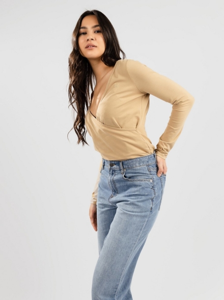 Kazane Sabrina Longsleeve bruin