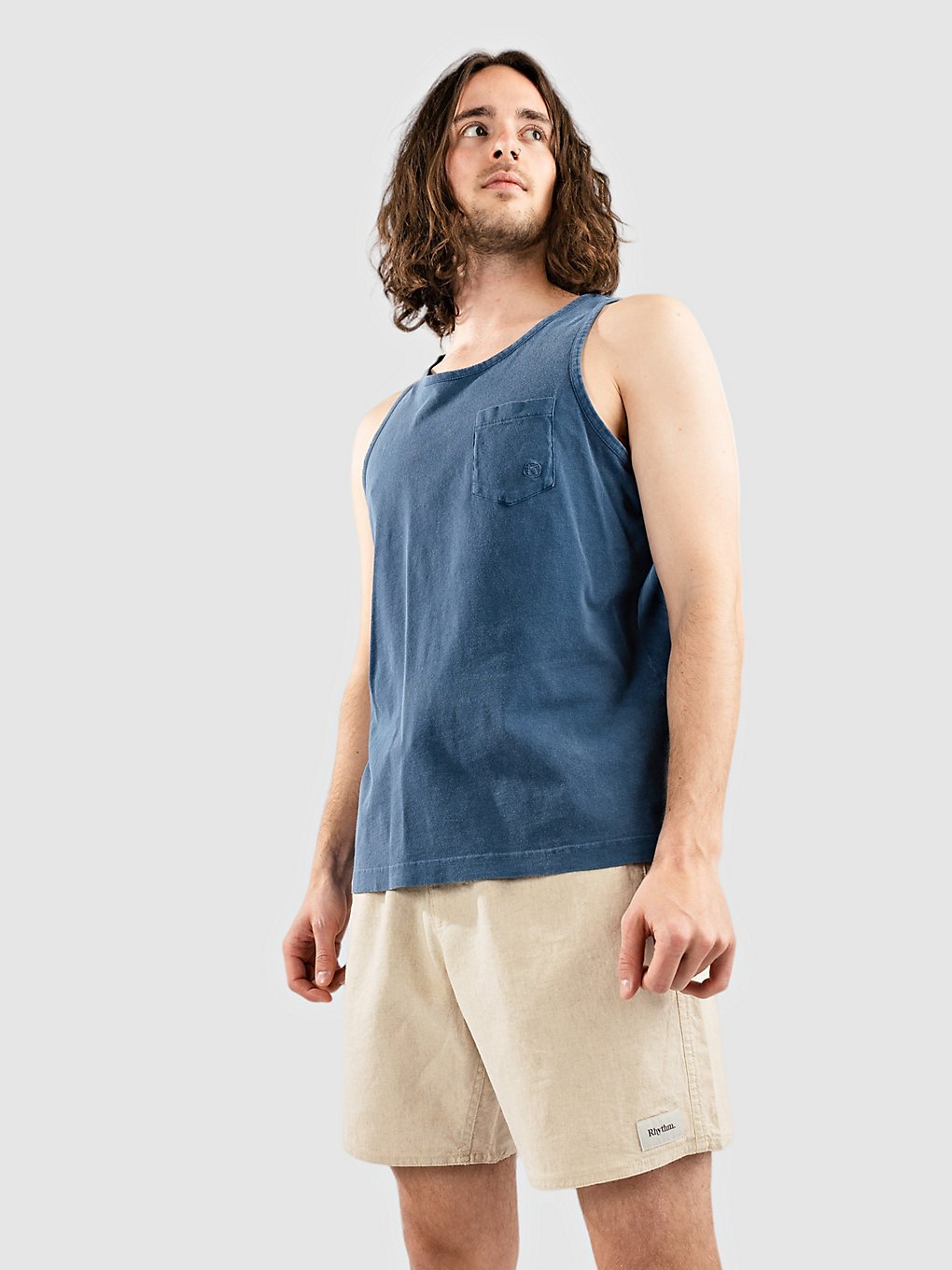 Kazane Luis Tanktop blauw