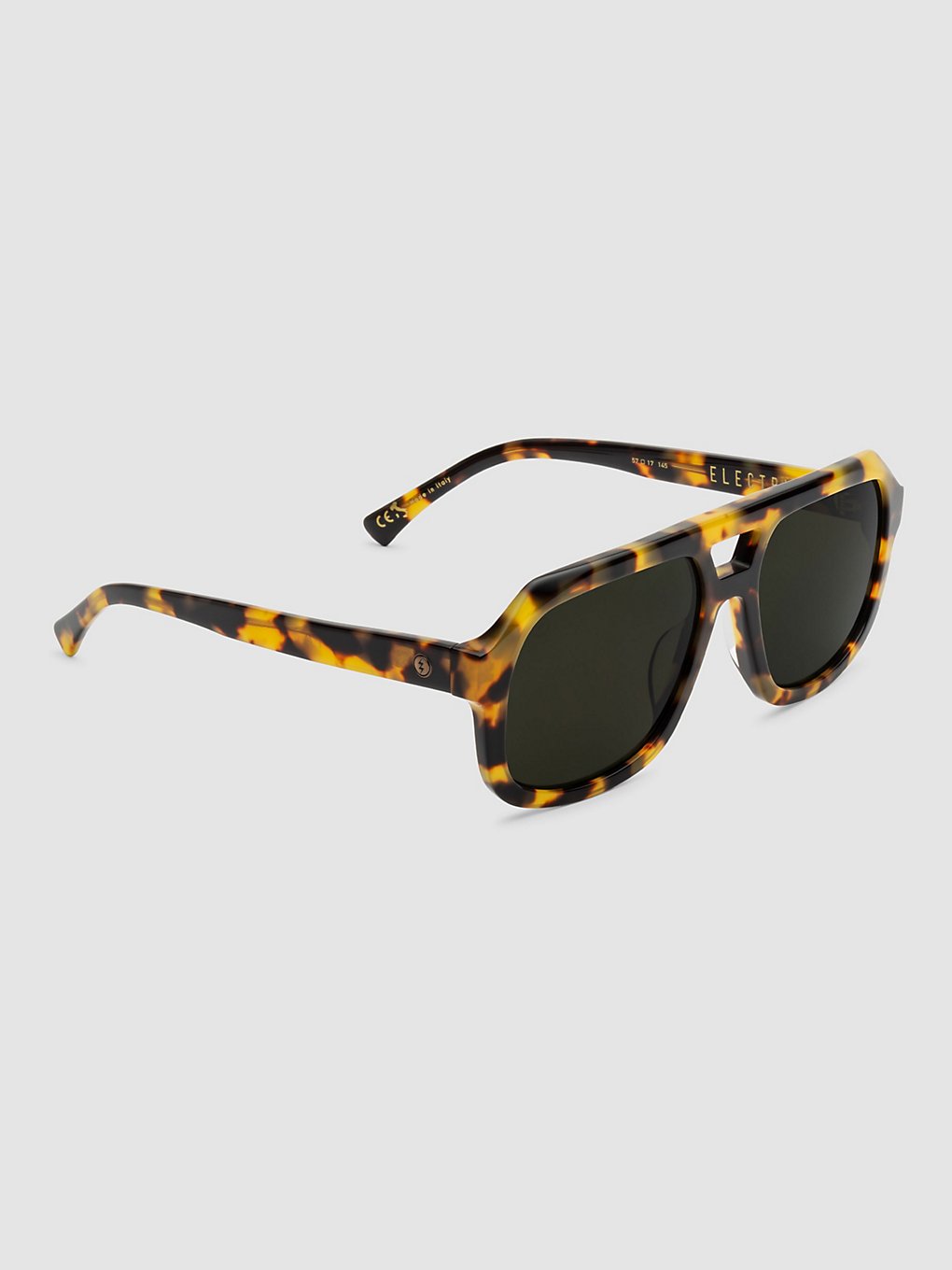 Electric Augusta Gloss Spotted Tort Zonnebril bruin