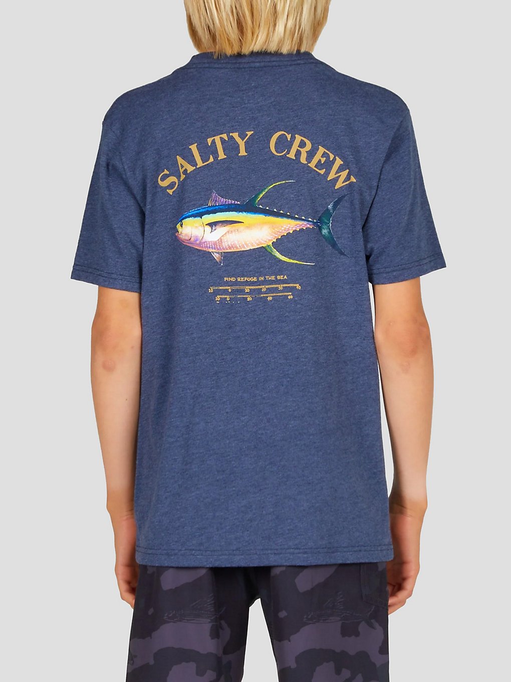 Salty Crew Ahi Mount T-Shirt blauw