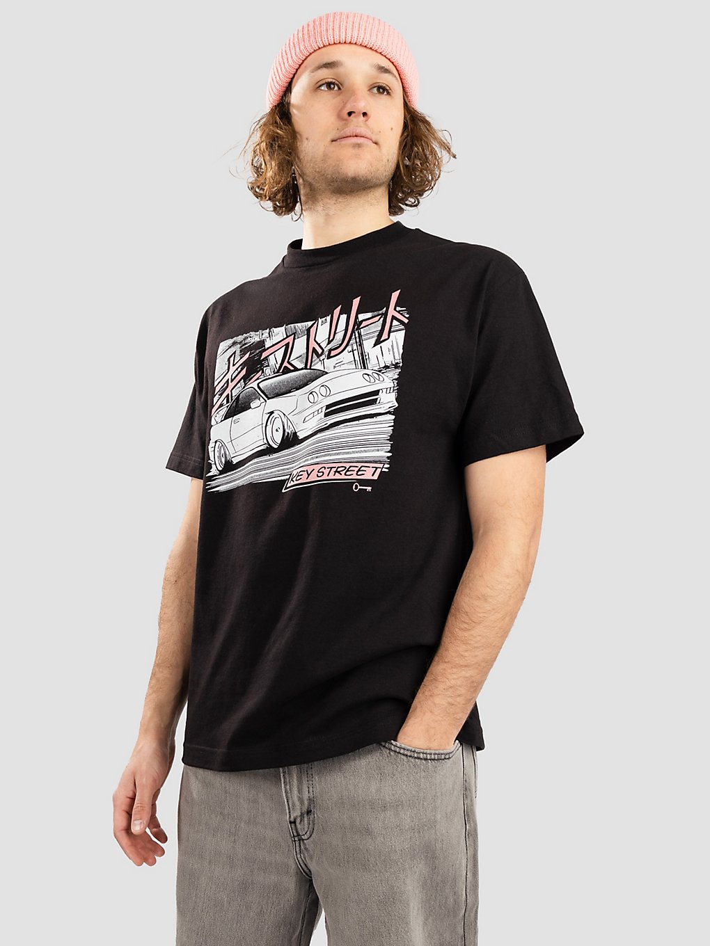 Key Street Speedin T-Shirt zwart