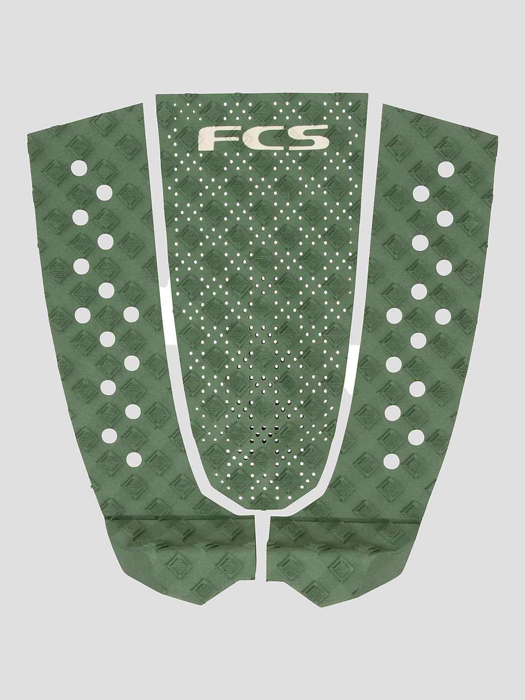 FCS T-3 Eco Traction Tail Pad groen