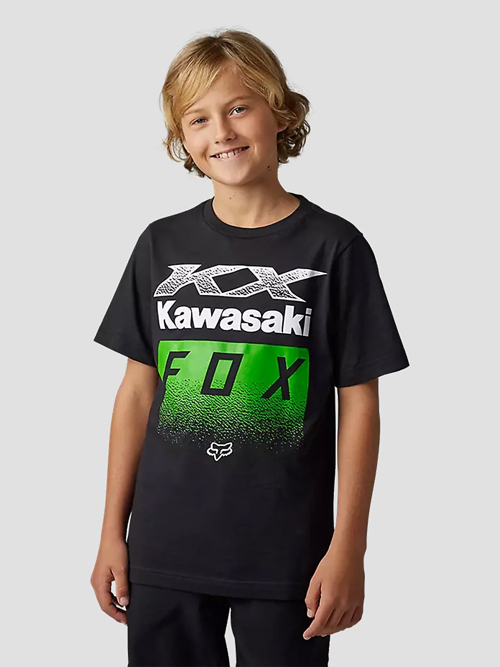 Fox X Kawi T-Shirt zwart