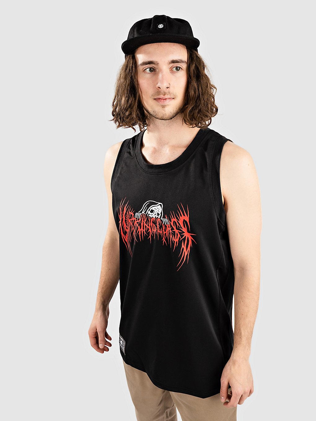 Lurking Class Hesh Jersy Tanktop zwart