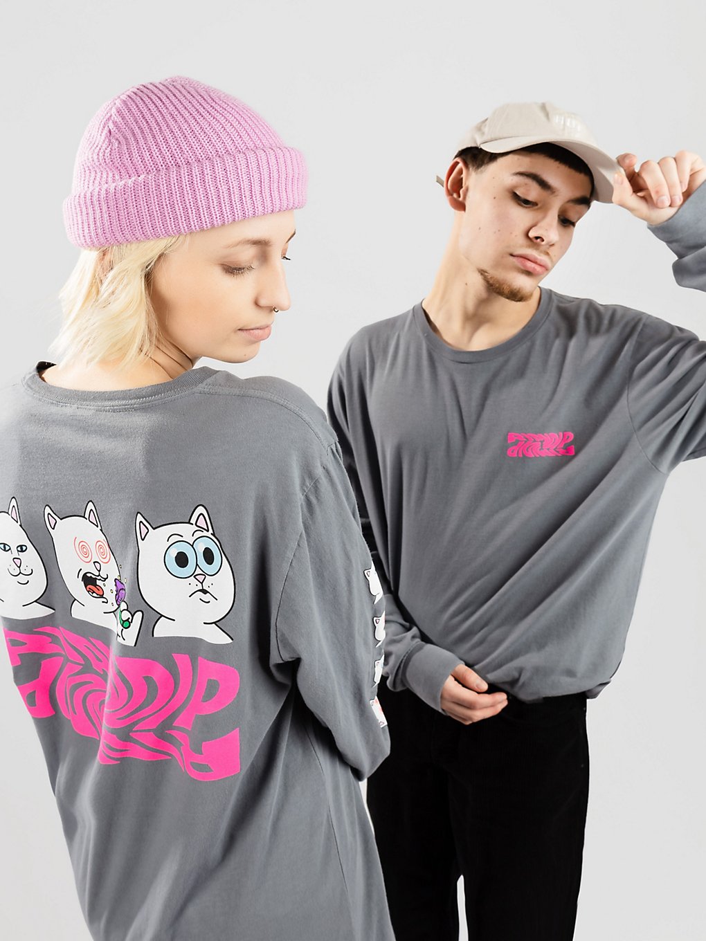 RIPNDIP Shroom Diet Longsleeve grijs